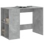 Concrete gray engineered wood desk 102x50x75 cm by vidaXL, Desks - Ref: Foro24-840544, Price: 78,70 €, Discount: %