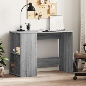 Escritorio de madera de ingeniería gris Sonoma 102x50x75 cm de vidaXL, Escritorios - Ref: Foro24-840546, Precio: 91,99 €, Des...