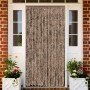 Beige and dark brown chenille anti-fly curtain 118x220 cm by vidaXL, Mosquito nets for windows - Ref: Foro24-4004880, Price: ...