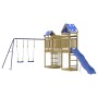 Spielplatz im Freien aus imprägniertem Kiefernholz von vidaXL, Schaukeln und Spielgeräte - Ref: Foro24-3279009, Preis: 827,98...