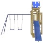 Spielplatz im Freien aus imprägniertem Kiefernholz von vidaXL, Schaukeln und Spielgeräte - Ref: Foro24-3279009, Preis: 827,98...