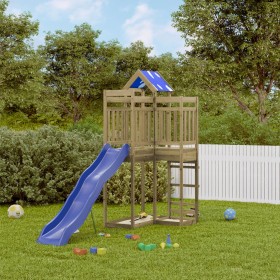 Spielplatz im Freien aus imprägniertem Kiefernholz von vidaXL, Schaukeln und Spielgeräte - Ref: Foro24-3278988, Preis: 392,84...