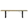 Recycled solid wood bench 160 cm by vidaXL, Dining and kitchen benches - Ref: Foro24-247954, Price: 158,01 €, Discount: %