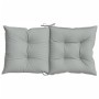 Low back chair cushions 2 units light gray melange fabric by vidaXL, Cushions for chairs and sofas - Ref: Foro24-4002379, Pri...