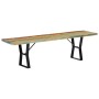 Recycled solid wood bench 160 cm by vidaXL, Dining and kitchen benches - Ref: Foro24-247954, Price: 158,01 €, Discount: %