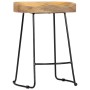 Gavin kitchen stools 2 units solid mango wood by vidaXL, Kitchen stools - Ref: Foro24-247836, Price: 126,43 €, Discount: %