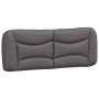 Cama con colchón cuero sintético gris 140x190 cm de vidaXL, Camas y somieres - Ref: Foro24-3208720, Precio: 411,96 €, Descuen...