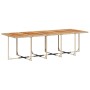 Set comedor de jardín con cojines 15 pzas ratán sintético beige de vidaXL, Conjuntos de jardín - Ref: Foro24-3278007, Precio:...