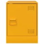 Mesita de noche acero amarillo mostaza 34,5x39x44 cm de vidaXL, Mesitas de noche - Ref: Foro24-841613, Precio: 60,83 €, Descu...