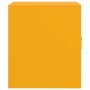 Mesita de noche acero amarillo mostaza 34,5x39x44 cm de vidaXL, Mesitas de noche - Ref: Foro24-841613, Precio: 60,83 €, Descu...