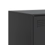 TV furniture 2 units black steel 67x39x44 cm by vidaXL, TV Furniture - Ref: Foro24-841632, Price: 134,81 €, Discount: %