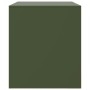 TV furniture 2 units olive green steel 67x39x44 cm by vidaXL, TV Furniture - Ref: Foro24-841700, Price: 141,91 €, Discount: %