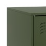 TV furniture 2 units olive green steel 67x39x44 cm by vidaXL, TV Furniture - Ref: Foro24-841700, Price: 141,91 €, Discount: %