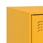 TV furniture 2 units mustard yellow steel 67x39x44 cm by vidaXL, TV Furniture - Ref: Foro24-841698, Price: 141,91 €, Discount: %