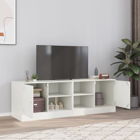 TV-Möbel 2 Einheiten aus weißem Stahl 67x39x44 cm von vidaXL, TV-Möbel - Ref: Foro24-841702, Preis: 141,91 €, Rabatt: %