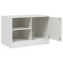 Muebles para TV 2 unidades acero blanco 67x39x44 cm de vidaXL, Muebles TV - Ref: Foro24-841702, Precio: 141,99 €, Descuento: %