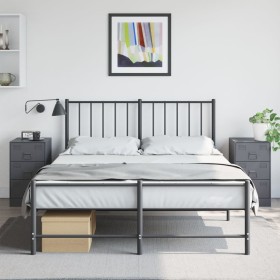 Mesitas de noche 2 unidades gris antracita 34,5x39x62 cm de vidaXL, Mesitas de noche - Ref: Foro24-841780, Precio: 185,41 €, ...