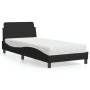 Bed with black fabric mattress 80x200 cm by vidaXL, Beds and slatted bases - Ref: Foro24-3208286, Price: 221,93 €, Discount: %