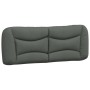 Cama con colchón tela gris oscuro 140x200 cm de vidaXL, Camas y somieres - Ref: Foro24-3208535, Precio: 447,64 €, Descuento: %