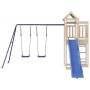 Outdoor-Spielplatz aus massivem Kiefernholz von vidaXL, Schaukeln und Spielgeräte - Ref: Foro24-3279001, Preis: 461,99 €, Rab...