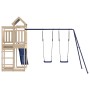 Outdoor-Spielplatz aus massivem Kiefernholz von vidaXL, Schaukeln und Spielgeräte - Ref: Foro24-3279001, Preis: 461,99 €, Rab...