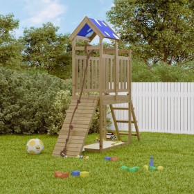 Spielplatz im Freien aus imprägniertem Kiefernholz von vidaXL, Schaukeln und Spielgeräte - Ref: Foro24-3279069, Preis: 256,99...