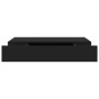 Floating wall shelf with black drawer 48x25x8 cm by vidaXL, Shelves and shelves - Ref: Foro24-288205, Price: 43,34 €, Discoun...