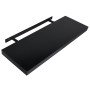 Floating wall shelves 2 units black 100x20x3.8 cm by vidaXL, Shelves and shelves - Ref: Foro24-288203, Price: 60,45 €, Discou...