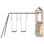 Outdoor-Spielplatz aus massivem Kiefernholz von vidaXL, Schaukeln und Spielgeräte - Ref: Foro24-3279097, Preis: 349,93 €, Rab...