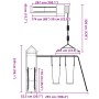 Massivholz-Außenspielplatz Douglas3156935 von vidaXL, Schaukeln und Spielgeräte - Ref: Foro24-3279104, Preis: 370,99 €, Rabat...