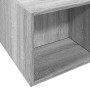 Estructura de cama madera de ingeniería gris Sonoma 200x200 cm de vidaXL, Camas y somieres - Ref: Foro24-3280543, Precio: 174...