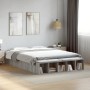 Sonoma gray engineered wood bed frame 160x200 cm by vidaXL, Beds and slatted bases - Ref: Foro24-3280557, Price: 153,99 €, Di...