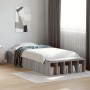 Estructura de cama madera de ingeniería gris Sonoma 90x200 cm de vidaXL, Camas y somieres - Ref: Foro24-3280613, Precio: 117,...