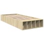 Estructura de cama madera de ingeniería roble Sonoma 75x190 cm de vidaXL, Camas y somieres - Ref: Foro24-3280624, Precio: 100...