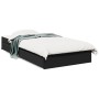 Cama con cajones madera de ingeniería negro 100x200 cm de vidaXL, Camas y somieres - Ref: Foro24-3280672, Precio: 147,16 €, D...