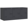 Anthracite gray steel TV cabinet 99x39x44 cm by vidaXL, TV Furniture - Ref: Foro24-841645, Price: 105,71 €, Discount: %