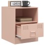 Nightstands 2 units pink steel 34.5x39x44 cm by vidaXL, Nightstands - Ref: Foro24-841754, Price: 107,35 €, Discount: %