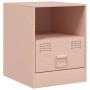 Nightstands 2 units pink steel 34.5x39x44 cm by vidaXL, Nightstands - Ref: Foro24-841754, Price: 107,35 €, Discount: %