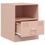 Nightstands 2 units pink steel 34.5x39x44 cm by vidaXL, Nightstands - Ref: Foro24-841754, Price: 107,35 €, Discount: %