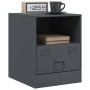 Bedside tables 2 units anthracite gray 34.5x39x44 cm by vidaXL, Nightstands - Ref: Foro24-841756, Price: 107,35 €, Discount: %