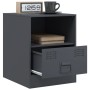 Bedside tables 2 units anthracite gray 34.5x39x44 cm by vidaXL, Nightstands - Ref: Foro24-841756, Price: 107,35 €, Discount: %