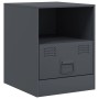 Bedside tables 2 units anthracite gray 34.5x39x44 cm by vidaXL, Nightstands - Ref: Foro24-841756, Price: 107,35 €, Discount: %