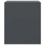 Bedside tables 2 units anthracite gray 34.5x39x44 cm by vidaXL, Nightstands - Ref: Foro24-841756, Price: 107,35 €, Discount: %