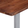 Coffee table natural edge solid acacia wood 115x60x40 cm by vidaXL, Coffee table - Ref: Foro24-247828, Price: 87,31 €, Discou...