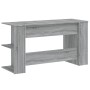 Escritorio madera de ingeniería gris Sonoma 140x50x75 cm de vidaXL, Escritorios - Ref: Foro24-840553, Precio: 99,09 €, Descue...