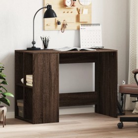 Oak brown engineered wood desk 102x50x75 cm by vidaXL, Desks - Ref: Foro24-840547, Price: 92,99 €, Discount: %