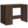 Escritorio de madera de ingeniería marrón roble 102x50x75 cm de vidaXL, Escritorios - Ref: Foro24-840547, Precio: 91,81 €, De...