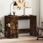 Smoked oak engineered wood desk 102x50x75 cm by vidaXL, Desks - Ref: Foro24-840545, Price: 88,99 €, Discount: %