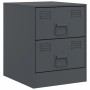 Bedside tables 2 units anthracite gray 34.5x39x44 cm by vidaXL, Nightstands - Ref: Foro24-841624, Price: 122,04 €, Discount: %