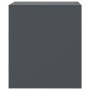 Mesitas de noche 2 unidades gris antracita 34,5x39x44 cm de vidaXL, Mesitas de noche - Ref: Foro24-841624, Precio: 121,99 €, ...